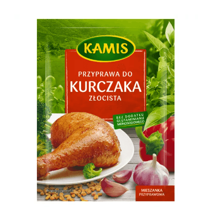 Kamis Przyprawa Do Kurczaka Zlocista 35g