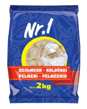 Uvic Frozen dumplings med kjøtt "Ivan Rjazanskije" 500 gr - Litauen -