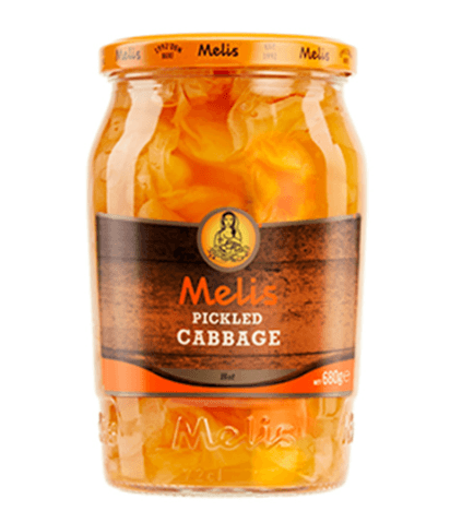 Melis Hot Pickled Cabbage 720ml