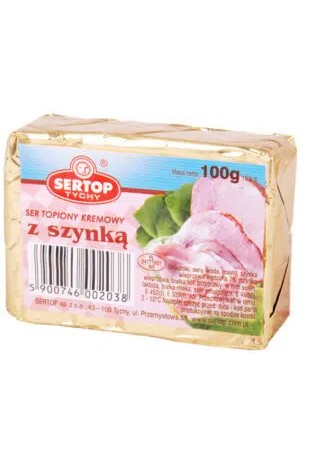 Sertop Smøreost med skinke 100g  - Polen -