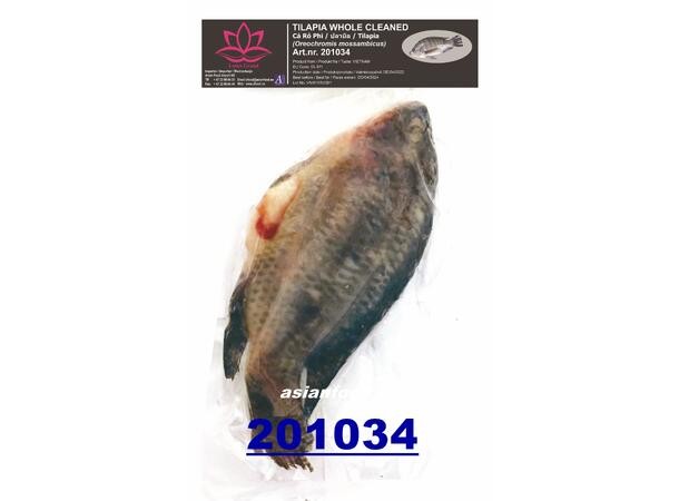 LOTUS Tilapia whole cleaned 1kg