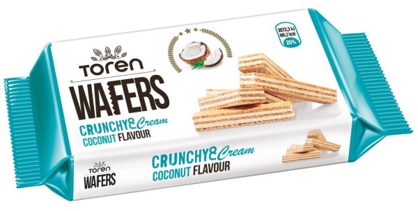 WAFERS VANILLA CREAM 55 g 24 stk