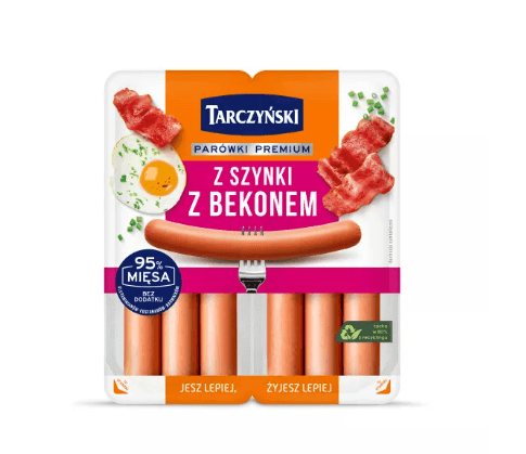 Sausages with bacon 180G TARCZYNSKI