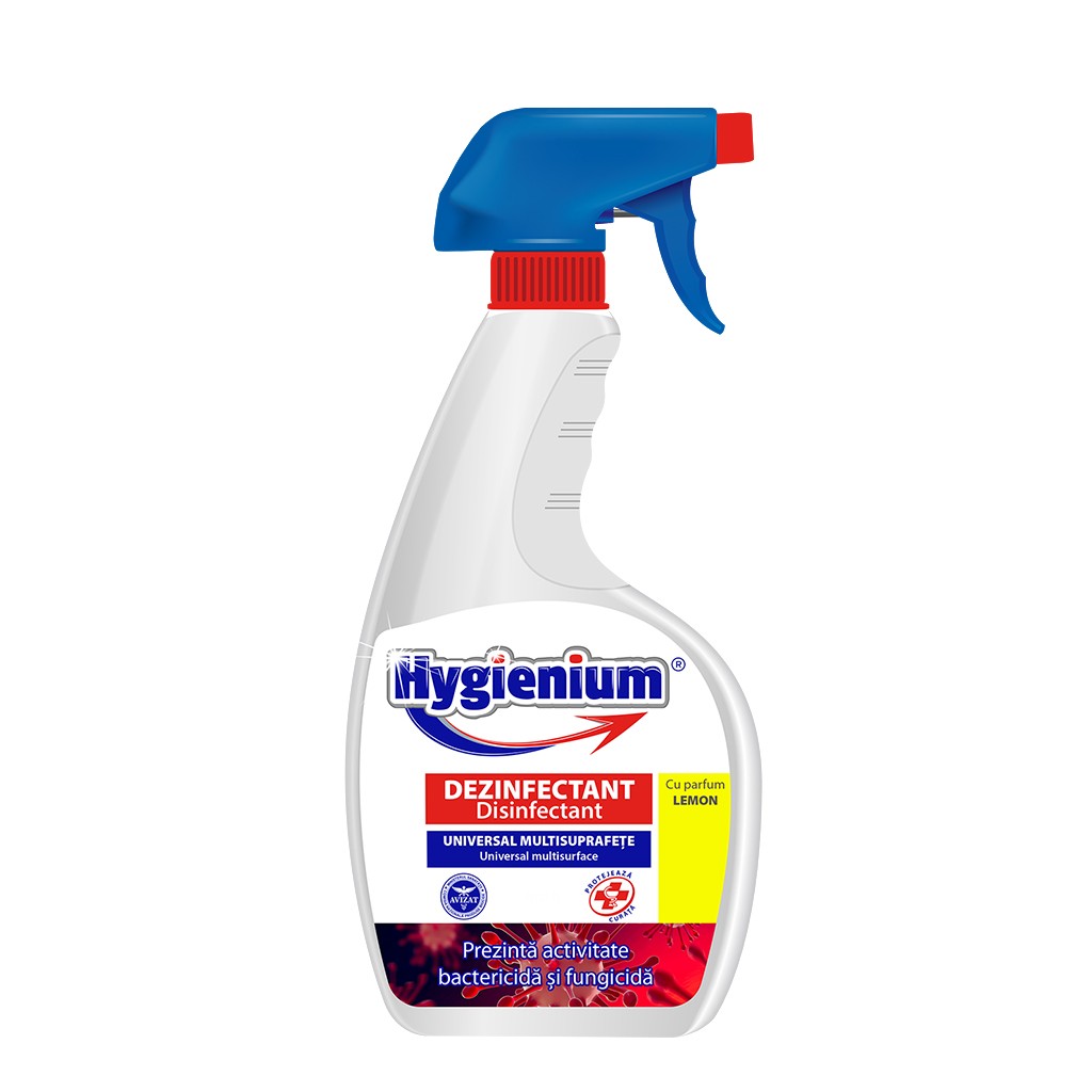 Hygienium Multisurface universal disinfectant 88pr alcohol "LemonAir" 500ml