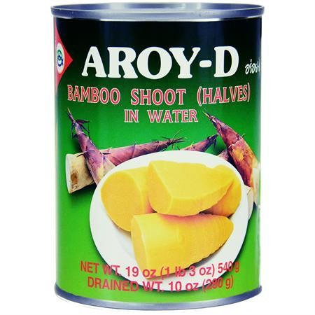 AROY-D Bamboo shoot half in water 540g