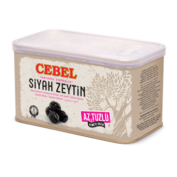 Cebel Naturlig Svart Oliven 1kg