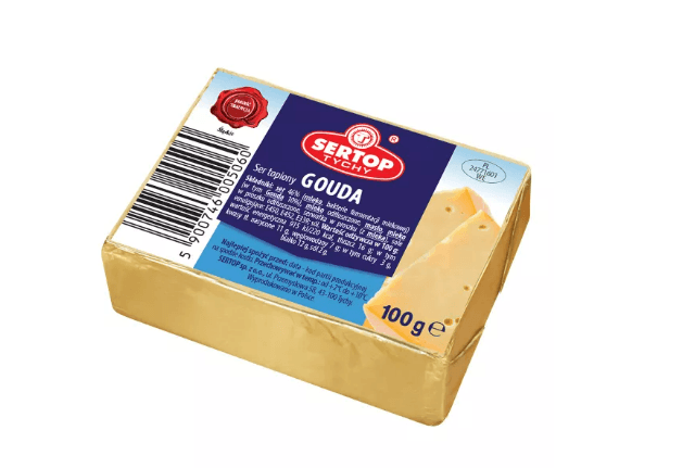 SER KOSTKA ZLOTY GOUDA 100G SEDEPH SERTOP