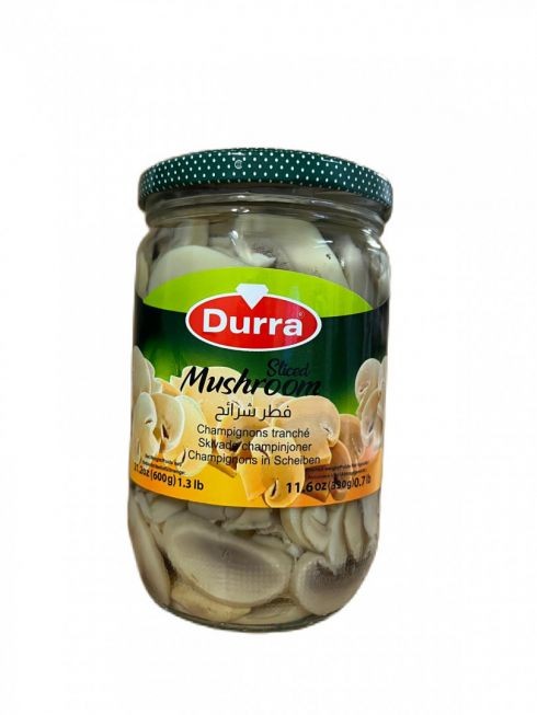 Durra Sliced Mushroom/ Champignon 600gr