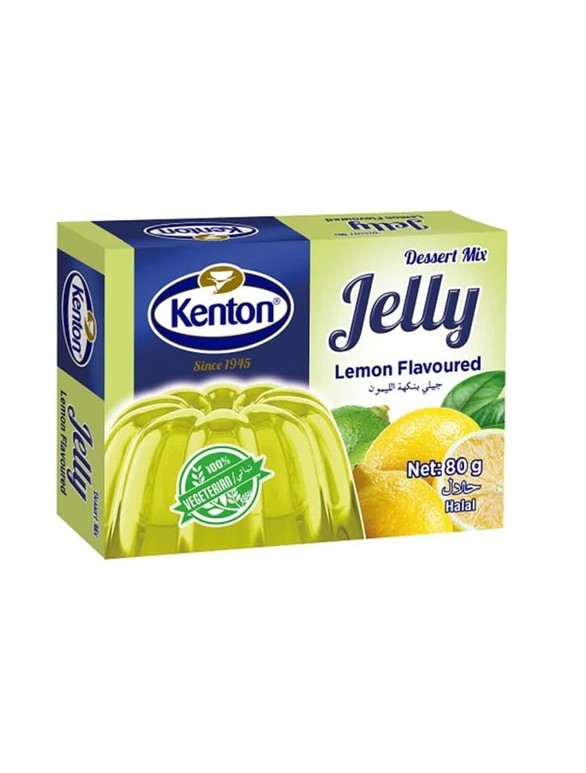 Kenton Jelly Lemon Flavoured 80g