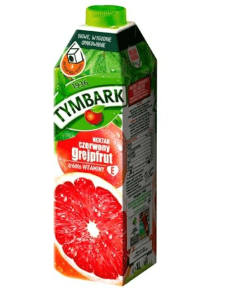 Tymbark Red Grapefruit Nectar 1lt