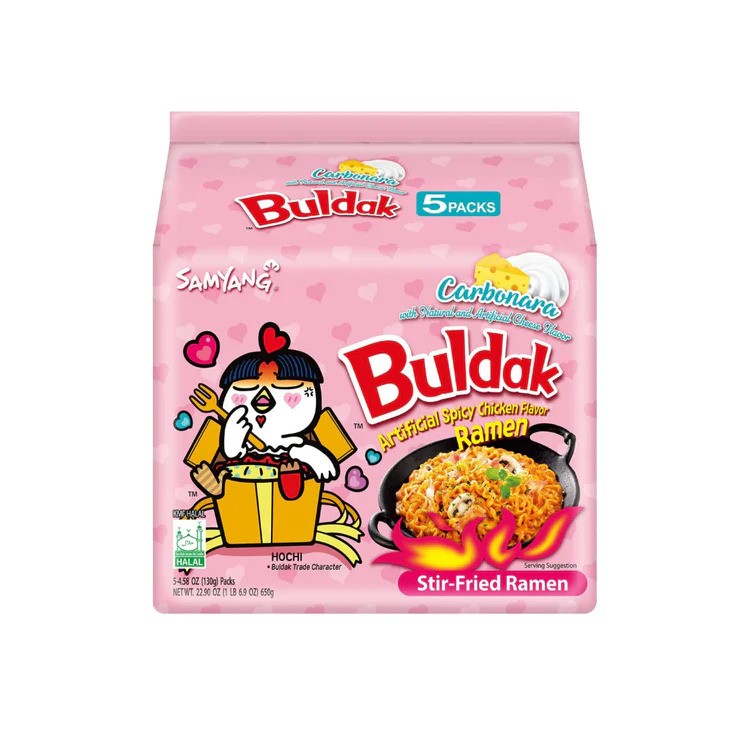 Samyang Buldak Carbonara (KR) 5x140g