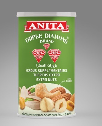 Anita Triple Diamond Extra Nuts  350gr Green