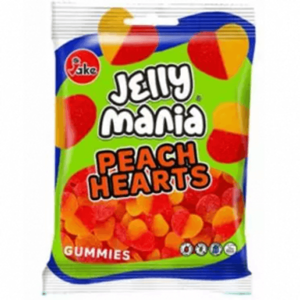 Jelly Mania Peach Hearts