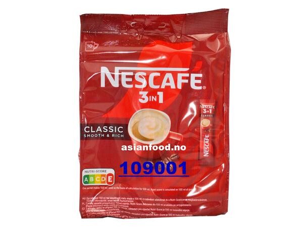 NESCAFE Classic instant coffee 3in1 Red 10 * 17 g