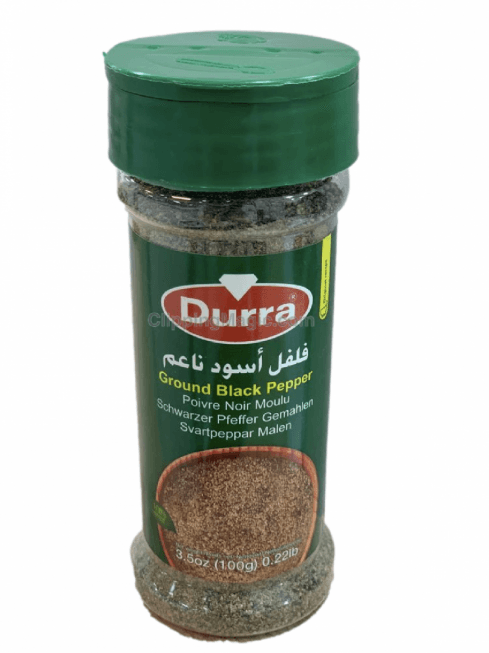 Durra Ground Black Pepper 100g