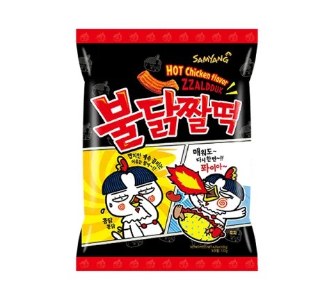 SAMYANG Zzaldduk Hot chicken flv. snack 120 g