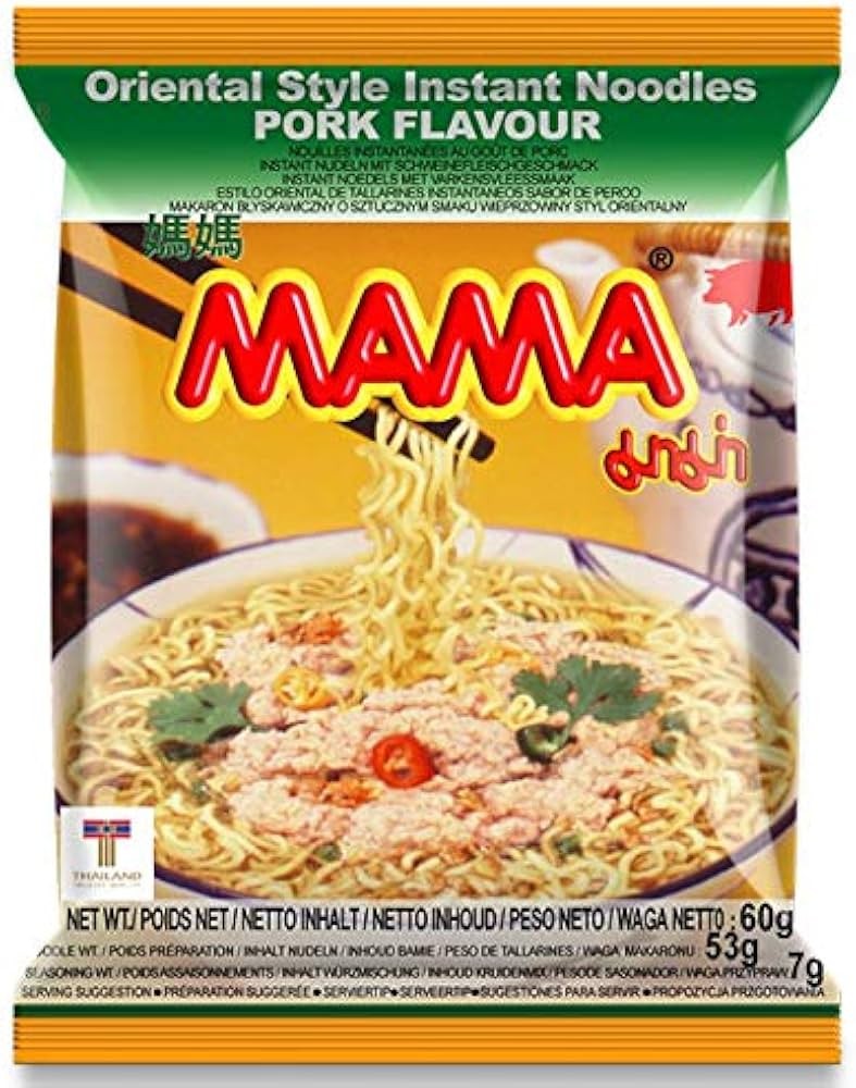 MAMA Instant noodle pork flavour 30 * 60 g