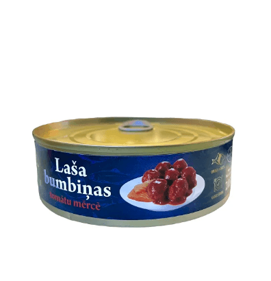 Lakseboller i tomat saus 205g