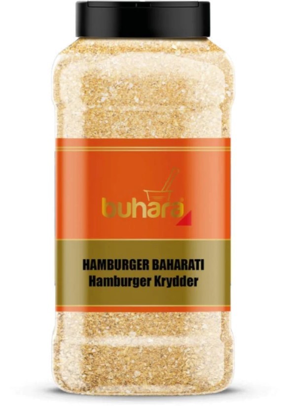 Buhara Hamburger Krydder 650g (Stor Boks)