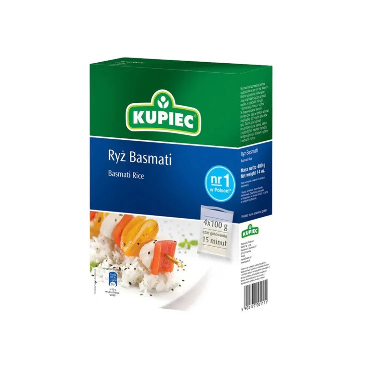 Kupiec Ris Basmati 4*100G