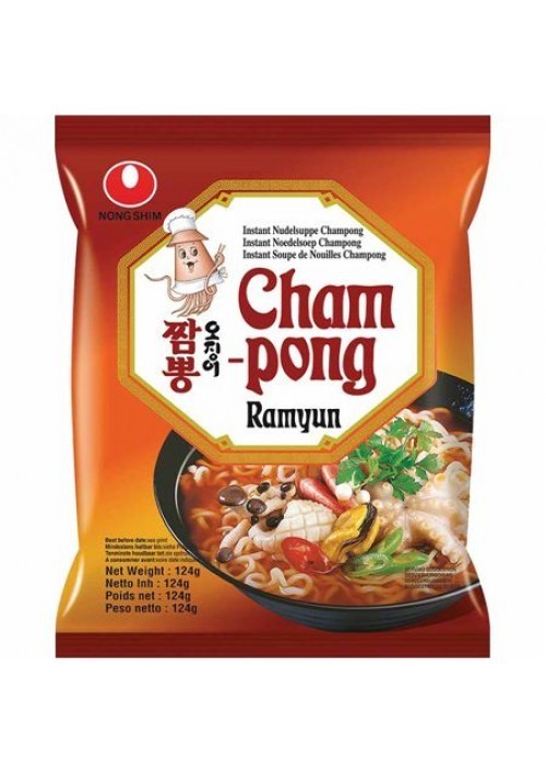 NONGSHIM Instant noodle champong ramyun 124 g