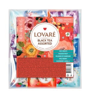 Lovare Te "Assorted black tea " (2gr x 50stk) - Ukraina -