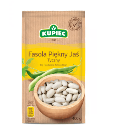 Kupiec Fasola Piekny Jas Tyczny 400g