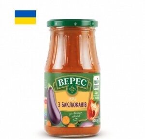 Veres Aubergine kaviar "Extra" 500g - Ukraina -