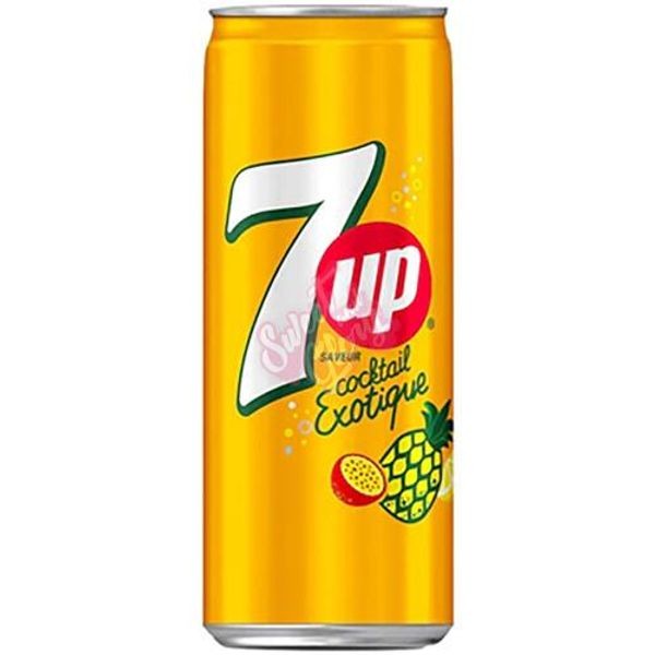 7up Cocktail Exotique Slim Can 330ml