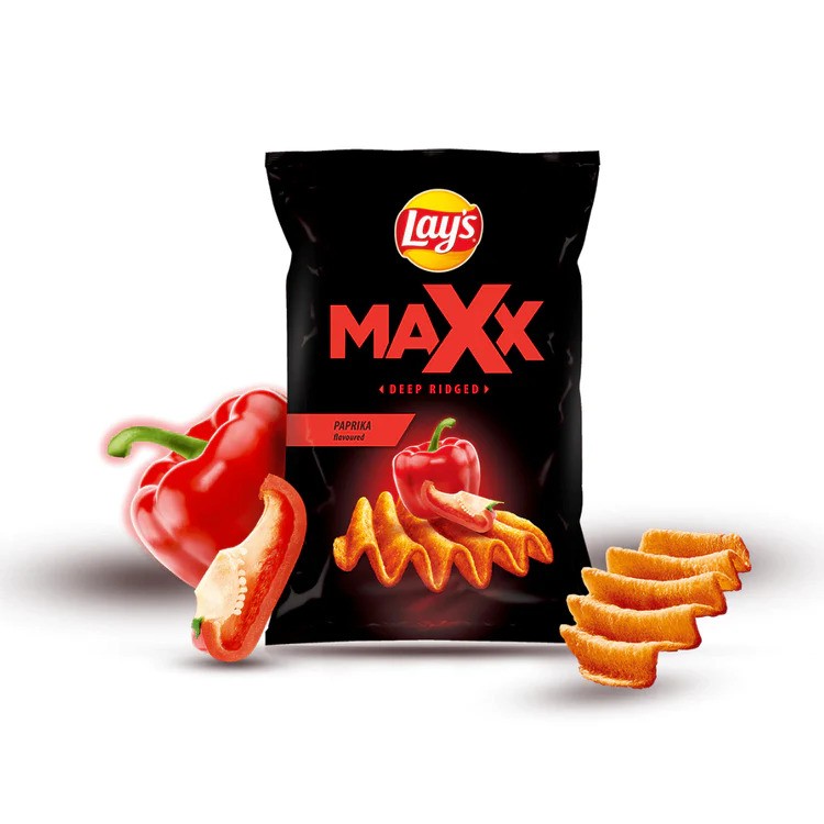 Lays Chipsy Max Red Peppers 130G