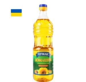 Solsikkerolje uraffinert "Chymak" 0,9L - Ukraina -