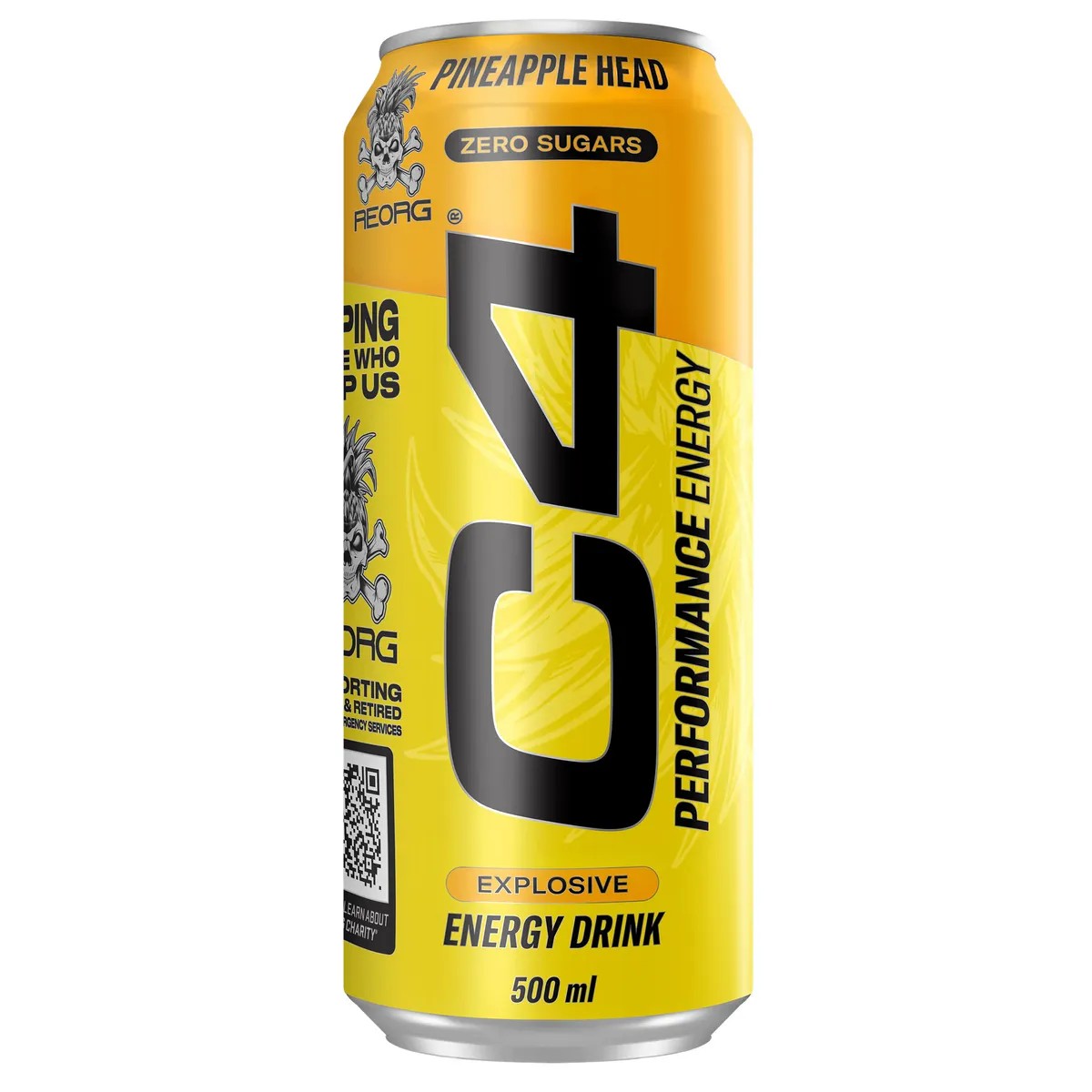 C4 Energy Pineapple Zero 500ml