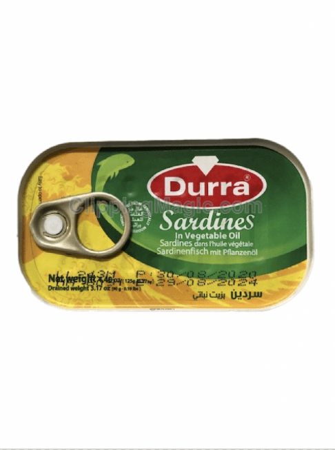 Durra Sardines in Vegetable Oil 129gr