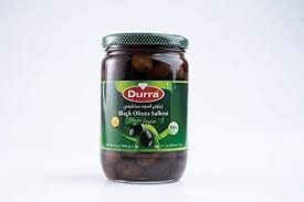 Durra Black Olives Salkini - 2900gr.