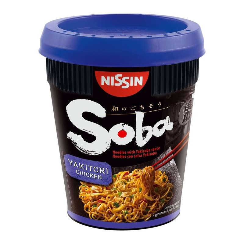 Soba Nudler med Kylling 