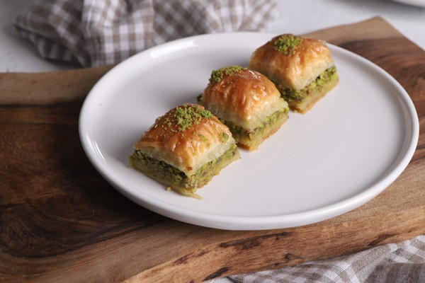  Baklava fra Gaziantep med pistasj 