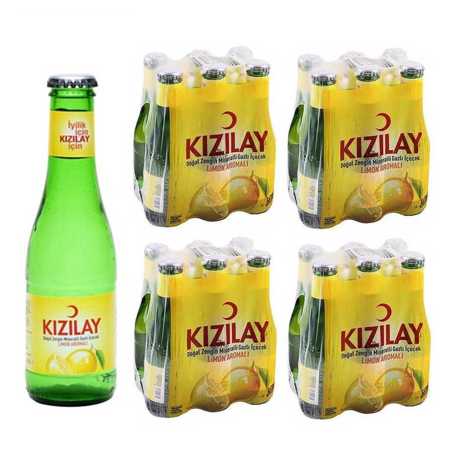 KIZILAY MINERALVANN SITRON 24*200 ML