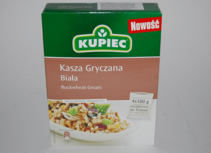 BOKHVETE HVIT I ESKE KUPIEC 400G