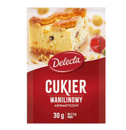 Delecta Cukier Wanilinowy 30g