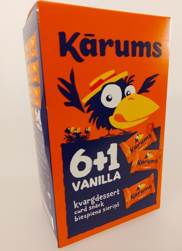 KARUMS VANILJE DESSERT MULTIPACK(45GX7)