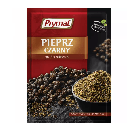 Prymat Pieprz Czarny Grubomielony 15g