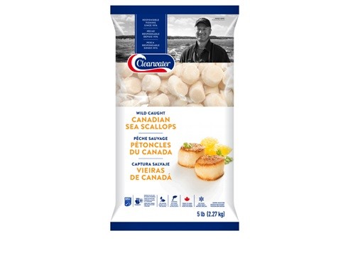 CLEARWATER Scallops wild MSC 10/20 1kg