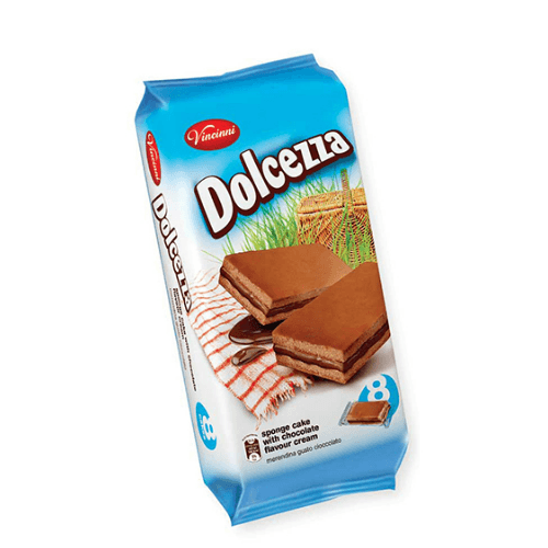 Vincinni Dolcezza Cake Bars Chocolate 180gr