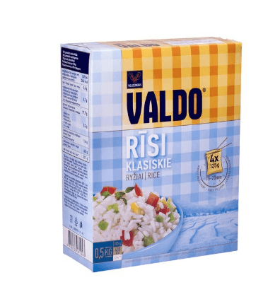 Klassik ris Valdo Boil in Bag 4x125g