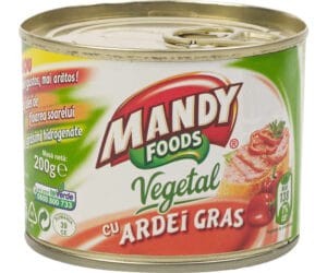 Mandy Postei med paprika "cu ardei gras" 200g - Romania -