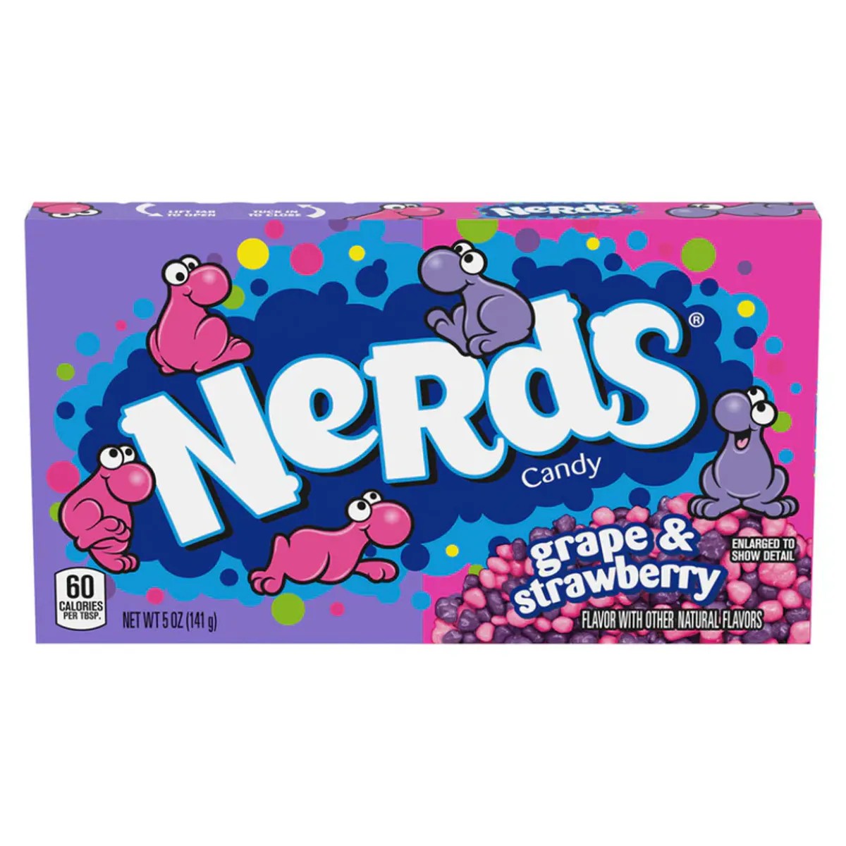 NERDS Grape Strawberry BOX 141g