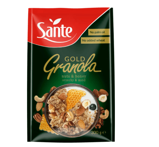 Sante Granola Gold Orzechy I Miod 300g