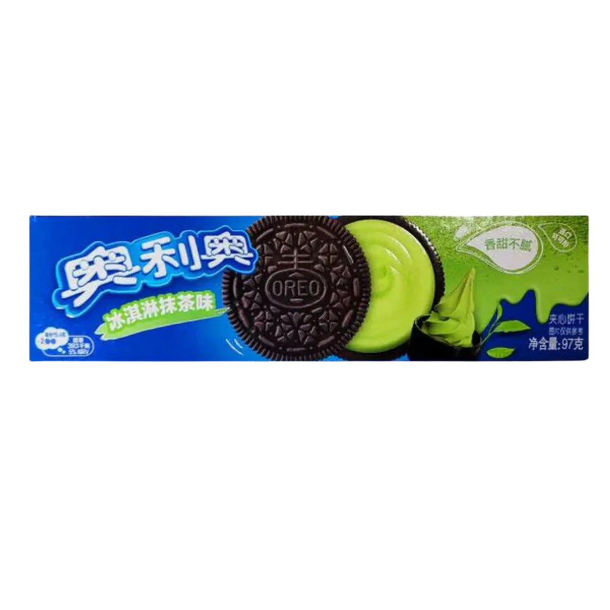 Oriental Oreo Cookies Green Tea Ice Cream 97g