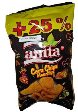 Anita Vegan Peynir Aromalı Cips 80gr