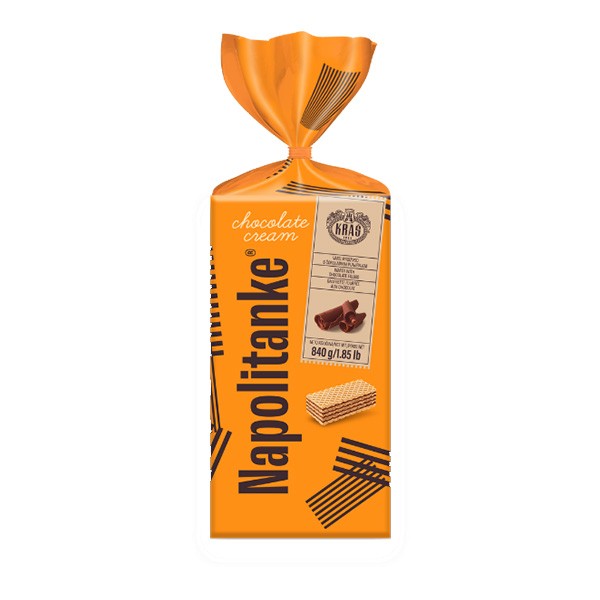 Napolitanke Chocolate Cream Wafer 840g